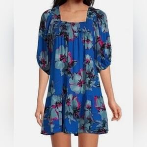 Band Of Gypsies- Floral Mini Dress NWT